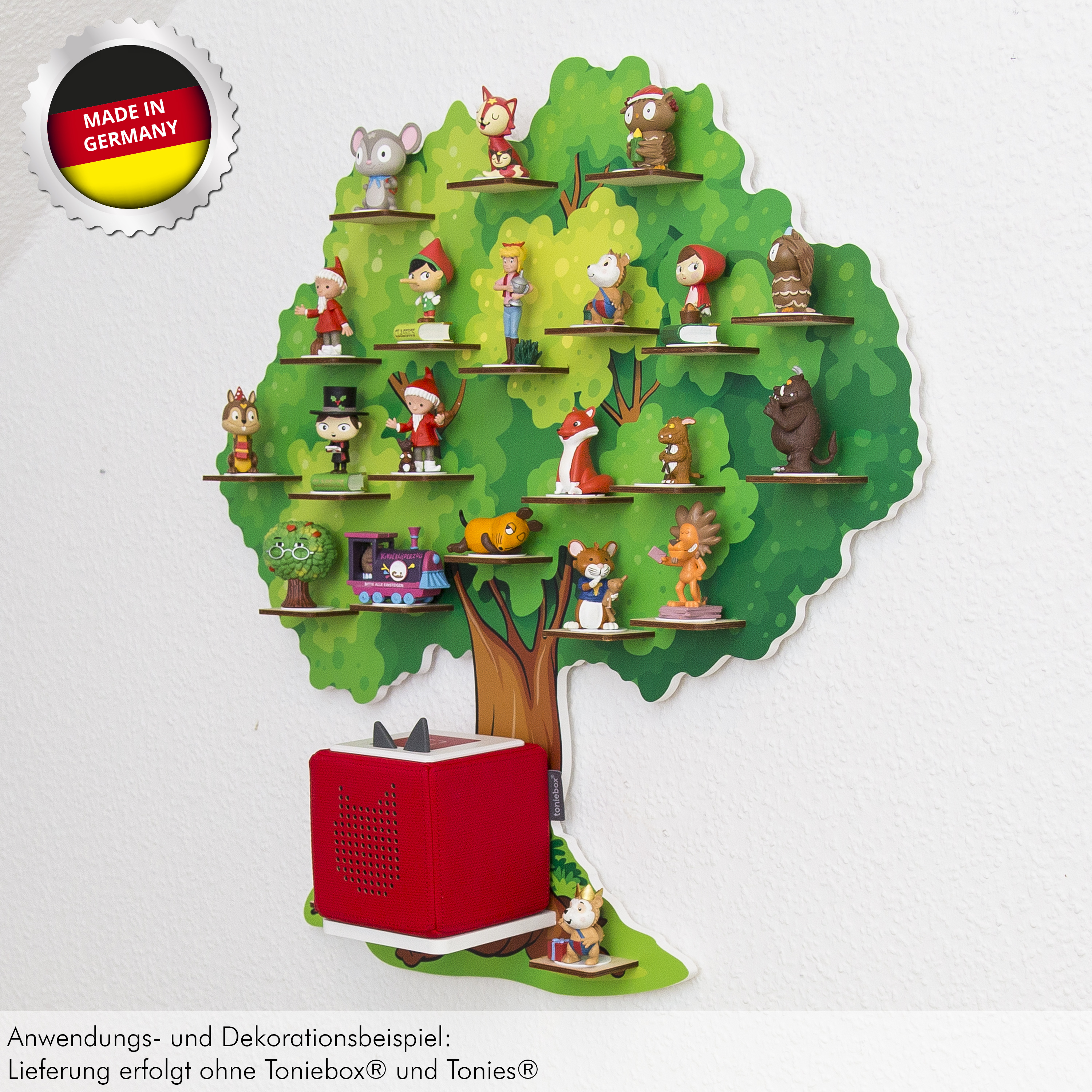 Wandregal märchen Baum für Toniebox® und Tonies® oder